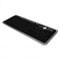 TECLADO MULTIMÍDIA PRETO/ACRILICO 09176 - CLONE