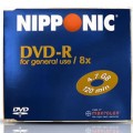 DVD-R 4.7GB 120M ENVELOPE (UNIDADE) 27773 - NIPPONIC