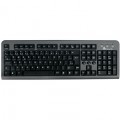 TECLADO PRETO/CINZA PS/2 09142 - CLONE