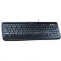 TECLADO MULTIMÍDIA USB ABNT2 WIRED 600 01366 - MICROSOFT