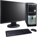 COMPUTADOR LOG PC 022 INTEL CELERON 1.8GHz, MONITOR LCD 21.5