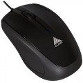 MOUSE ÓPTICO USB 3 BOTÕES PRETO/CINZA 06254 - CLONE