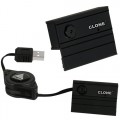 WEBCAM 5.0MP USB CABO RETRÁTIL PRETA 10030 - CLONE