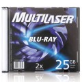 MÍDIA BLU RAY (UNITÁRIO) DV012 - MULTILASER