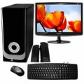 COMPUTADOR LOG PC 020 INTEL CELERON 1.8GHz 1GB 320GB, DVD-RW, MONITOR LCD 18.5
