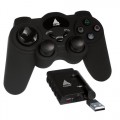 JOYPAD SEM FIO 2.4GHZ C/ SENSOR DE VIBRAÇÃO PC/PS2 16012 - CLONE