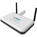 ROTEADOR WIRELESS 4 PORTAS P/ BANDA LARGA 3G N 300MBPS 9129 - COMTAC
