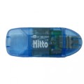 LEITOR DE CARTÃO MINI USB P/ SD AZUL - MICROBON