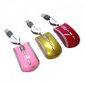 MOUSE MINI USB VERMELHO TEC-040 3744 - TECLASER
