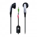 FONE DE OUVIDO MINI PLUGUE PRETO 11210 - CLONE