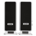CAIXA DE SOM 2W PRETO/PRATA MINI PLUGUE 21000 - CLONE