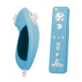 CAPA PROTETORA DE SILICONE PARA WII AZUL 18029 - CLONE