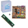 UPGRADE LOG PC 028 CELERON 430 1.8 GHZ , 1GB RAM, PLACA MÃE SOCKET 775