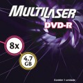 DVD-R 4.7GB ENVELOPE DV001 - MULTILASER
