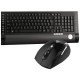 TECLADO MULTIMIDIA + MOUSE �PTICO WIRELESS 2.4GHZ C/ NANO RECEPTOR 09198 - CLONE