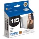 CARTUCHO EPSON T115126AL PRETO - EPSON CARTUCHO EPSON T115126AL PRETO - EPSON