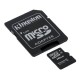 CARTÃO DE MEMÓRIA MICRO SD 16GB COM ADAPTADOR SD SDC4/16GB - KINGSTON CARTÃO DE MEMÓRIA MICRO SD 16GB COM ADAPTADOR SD SDC4/16GB - KINGSTON