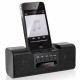 CAIXA DE SOM PORTÁTIL COM DOCK STATION PRETO SP139 - MULTILASER CAIXA DE SOM PORTÁTIL COM DOCK STATION PRETO SP139 - MULTILASER