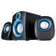 CAIXA DE SOM SUBWOOFER 2.1 6 W RMS USB PRETO/AMARELO 0445 - BRIGHT CAIXA DE SOM SUBWOOFER 2.1 6 W RMS USB PRETO/AMARELO 0445 - BRIGHT