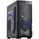 GABINETE ATX SEM FONTE 2 BAIAS MID TOWER JAVA AZUL 23584 - PCYES GABINETE ATX SEM FONTE 2 BAIAS MID TOWER JAVA AZUL 23584 - PCYES