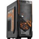GABINETE MID TOWER JAVA LARANJA SEM FONTE 23586 - PCYES GABINETE MID TOWER JAVA LARANJA SEM FONTE 23586 - PCYES