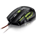 Mouse Gamer Multilaser, USB, 7 Botões, 2400DPI, Warrior Akin, Preto - MO208