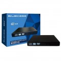 DRIVE DVD-RW USB SLIM (GRAVADOR EXTERNO) PRETO BGDE-02 - BLUECASE