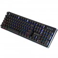 Teclado Semi Mecânico Gamer C3 Tech, Multimídia, USB, LED, Preto - KG-300BK