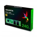 SSD Adata Ultimate SU650, 240GB, M.2 SATA, Leitura 550MB/s, Gravação 500MB/s - ASU650NS38-240GT-C