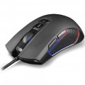 Mouse Gamer Multilaser, USB, 9 Botões, 4000DPI, RGB, Perseus, Warrior, Preto - MO275