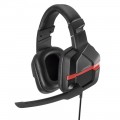 Headset Gamer Multilaser Warrior Askari, Preto e Vermelho - PH293