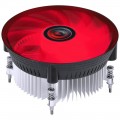 Cooler Para Processador PCyes, Intel Notus I300 TDP 100W, Preto Com LED Vermelho - PAC120PRLV (32843)