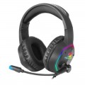 Headset Gamer Fortrek Blackfire, RGB, Preto - 70554