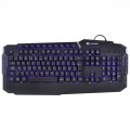 Teclado Gamer Vinik, VX Gaming Hercules GT200, USB, Multimídia, LED 3 Cores, Preto - 31531