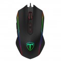 Mouse Gamer T-Dagger Sergeant, RGB, 4800DPI, 8 Botões Programáveis, Preto - T-TGM202