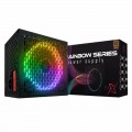 Fonte BRX 1000W, RGB Rainbow, Bivolt Automática, 80 Plus Bronze, Power Supply - RGB-1000W