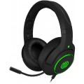 Headset Gamer Hoopson Archer, 7.1, Preto e Verde - LF80