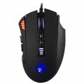 Mouse Gamer Hoopson Brave, RGB, USB, 12000DPI, 12 Botões, Preto - GT900