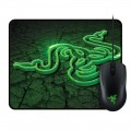 KIT GAMER RAZER MOUSE ABYSSUS 2000DPI + MOUSEPAD GOLIATHUS FISSURE (270X215MM) - RZ83-02020200-B3U1