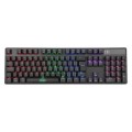 Teclado Mecânico Gamer Dazz Cybertronic, USB, ABNT2, LED RGB, Switch Content Blue, Preto - 625280