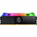 Memória XPG Spectrix D80, RGB, 8GB, 3200MHz, DDR4, UDIMM, Preto - AX4U320038G16A-SB80