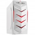 Gabinete Gamer C3 Tech, Mid Tower, Branco, Sem Fonte - MT-G70WH