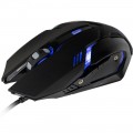 Mouse Gamer Mymax Arbor, 6 Botões, 2400DPI, LED, Azul Preto - OPM-ARBOR/BL