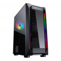 Gabinete Gamer Cougar MX410-T, Tampa Lateral em Vidro Temperado, RGB, Preto - 385VM60.0003