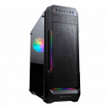 Gabinete Gamer Cougar MX331 MESH-G, RGB, Tampa Lateral em Vidro Temperado, Preto - 385NC20.0002