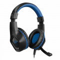Headset Gamer Trust GXT 404B Rana, Preto e Azul - T23309