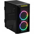 Gabinete Gamer Gamdias Talos E1, Mid Tower, LED RGB, Com Cooler, Tampa Lateral de Vidro, Preto - TALOS E1