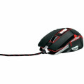 Mouse Gamer Riotoro Aurox, 8 Botões, 10000DPI, LED RGB, Preto e Vermelho - MR-800XP
