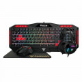 Kit Gamer Gamdias, Combo 4 em 1, Teclado + Mouse + Headset + Mousepad - POSEIDON M2