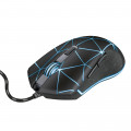 Mouse Gamer Trust GXT 133, Lock Illuminated, LED, 6 Botões, 4000DPI, Preto - 22988